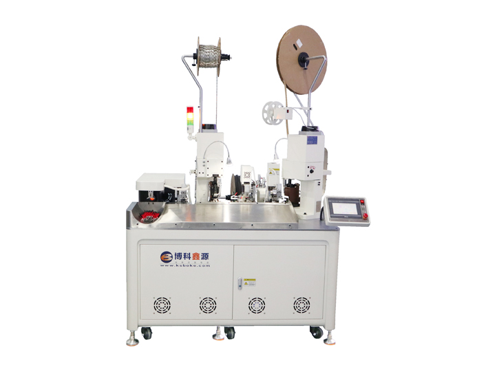 BK-D1-H全自動(dòng)雙頭打端烘熱縮套管機